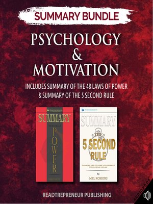 cover image of Summary Bundle: Psychology & Motivation